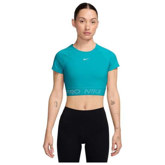 Nike Γυναικεία κοντομάνικη μπλούζα Pro Dri-FIT Nike Γυναικεία κοντομάνικη μπλούζα Pro Dri-FIT